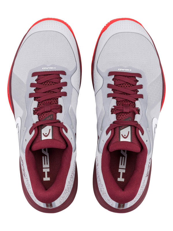 Sprint Evo 4.0 Men's Tennis Shoes – Light Grey/Red