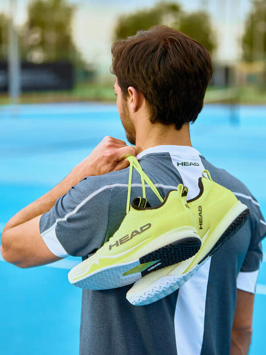Endure Pro Men's Tennis Shoes – Yellow/White