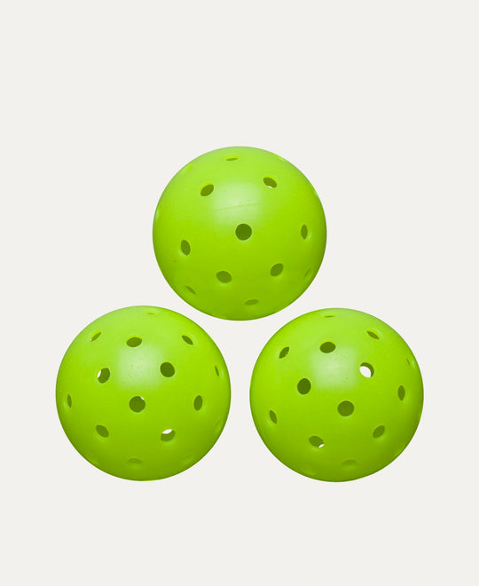 Max 40 Outdoor Pickleballs 3-Pack Green